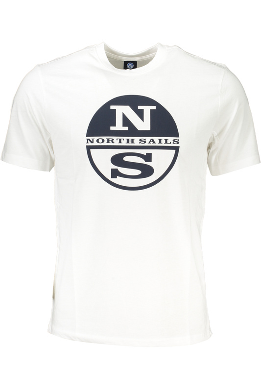 BIAŁY T-SHIRT MĘSKI Z KRÓTKIM RĘKAWEM NORTH SAILS
