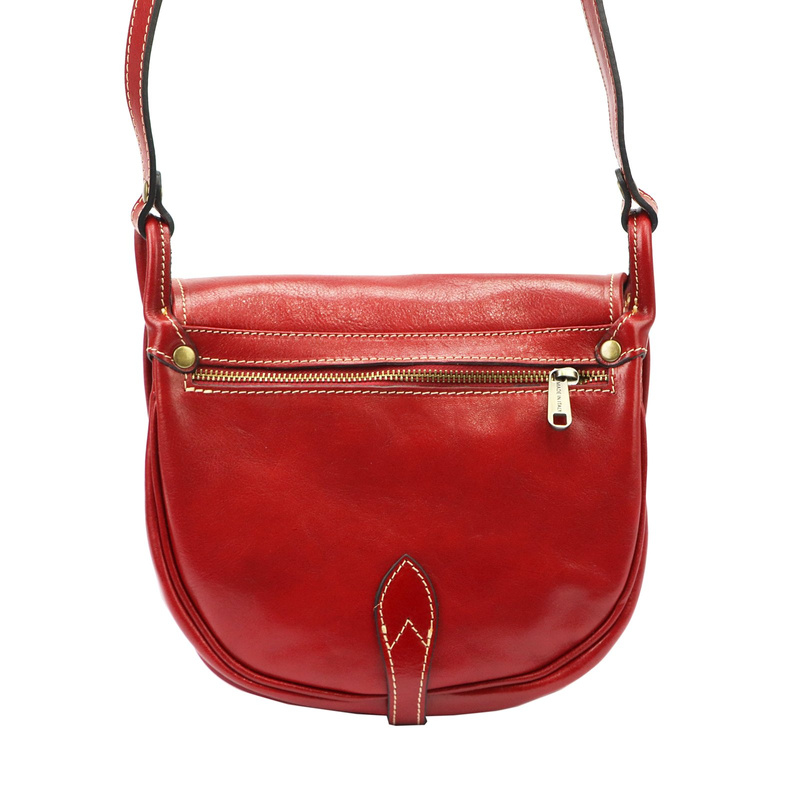 Florence damska listonoszka skóra naturalna torebka na ramię klapa magnes