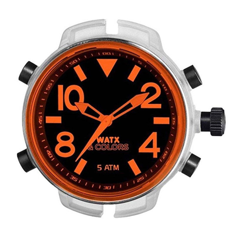 Zegarek WATXANDCO RWA3702. Pudełko, Kolor pomarańczowy. Unisex.