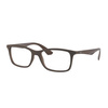 Okulary RAY BAN RX7047545154. Okulary, Kolor brązowy. Mężczyzna.