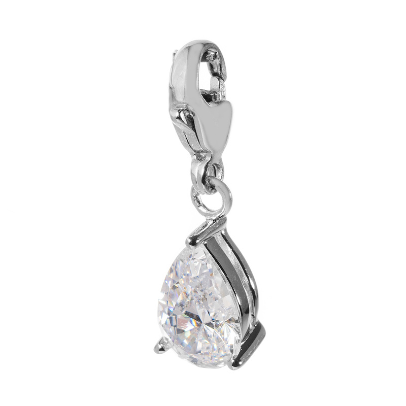 Biżuteria TI SENTO 8166ZI. Zawieszka, Kolor CRYSTAL. Kobieta.