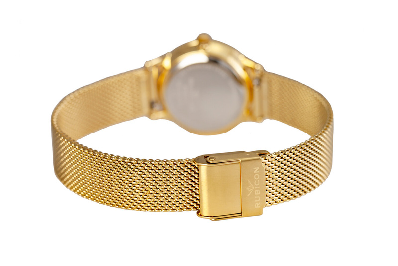 ZEGAREK DAMSKI RUBICON RNBE35 - SZAFIROWE SZKŁO (zr642a)