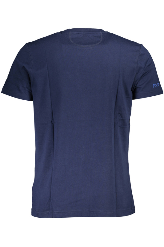 LA MARTINA NIEBIESKI MĘSKI T-SHIRT Z KRÓTKIM RĘKAWEM