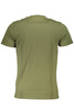 CAVALLI CLASS T-SHIRT Z KRÓTKIM RĘKAWEM MĘSKI ZIELONY