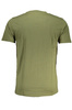 ZIELONY T-SHIRT M�SKI Z KR�TKIM R�KAWEM KLASY CAVALLI