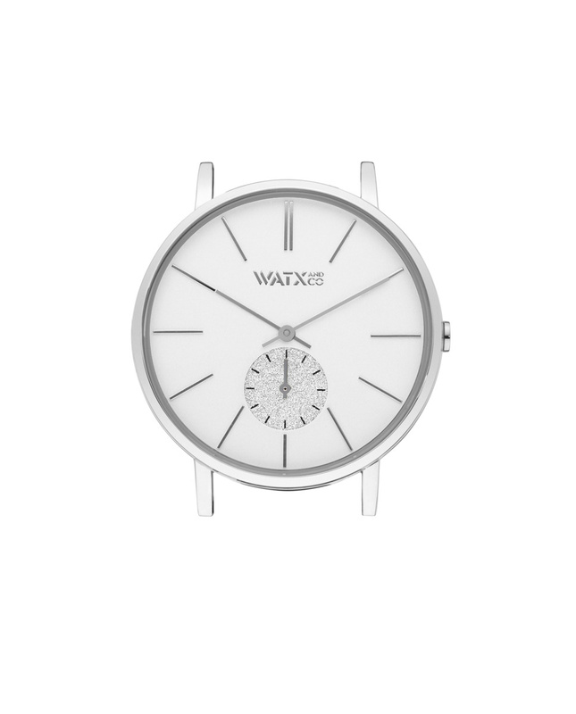 Zegarek WATXANDCO WXCA1015. BOX, Kolor srebrny. Kobieta.