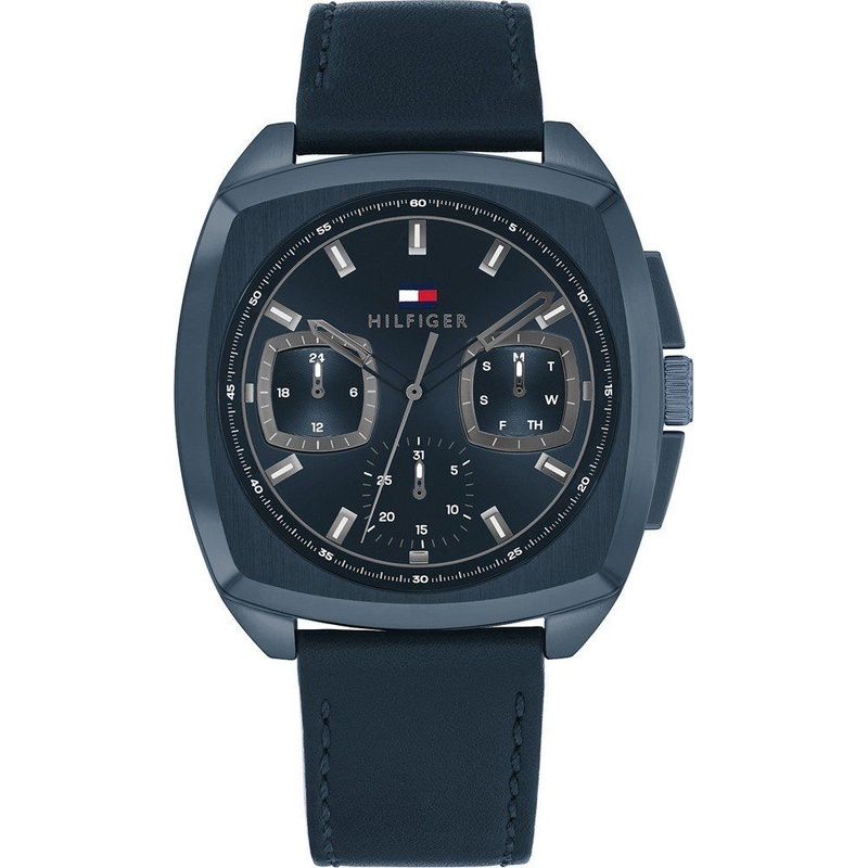 Zegarek TOMMY HILFIGER 1710558. Kwarcowy, Kolor niebieski. Mężczyzna.