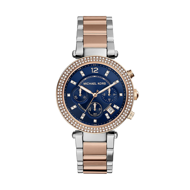 Zegarek MICHAEL KORS MK6141. Kwarcowy, Kolor niebieski. Kobieta.