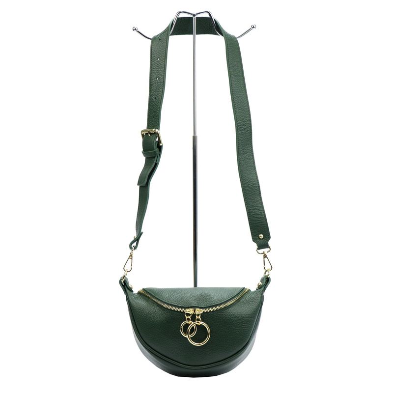 Vera Pelle damska listonoszka skóra naturalna torebka przez ramię miejska