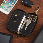 Etui na klucze premium skórzane kluczówka Beltimore czarne P87