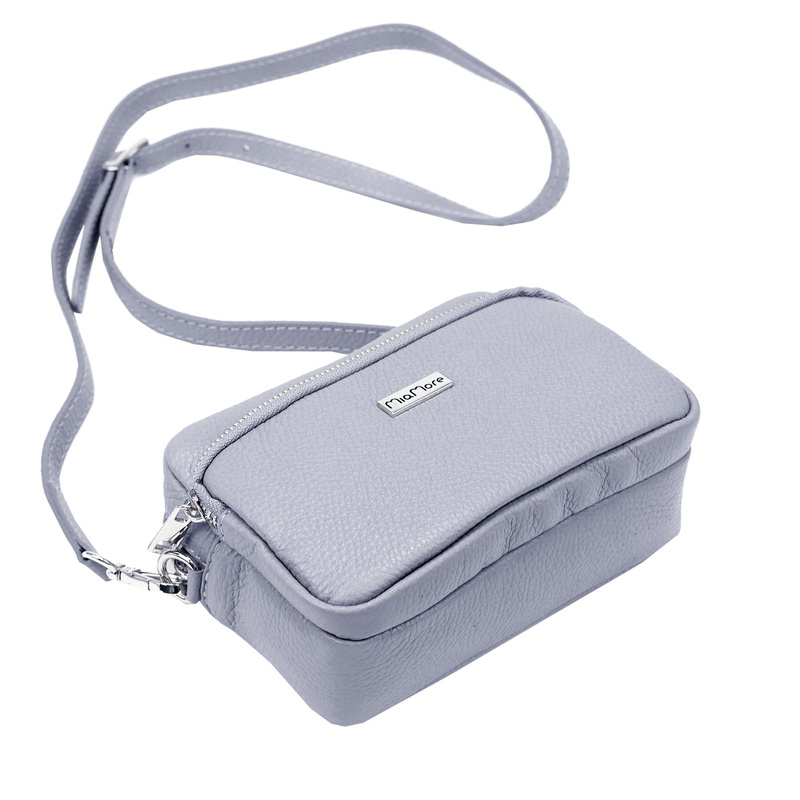 MiaMore listonoszka damska ze skóry naturalnej torebka na ramię kieszenie