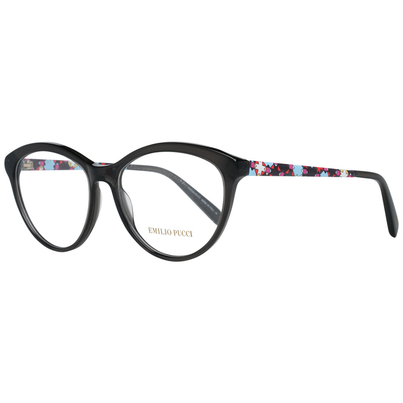 Okulary PUCCI EP5067-53005. EYEGLASSES, Kolor czarny. Kobieta.