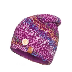 Ciepła czapka ocieplana polarem handmade Unisex