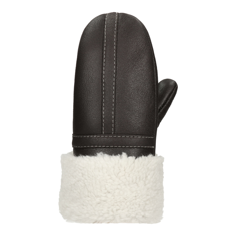 Ciepła damska rękawiczka z jednym palcem, kożuchowa Podhale