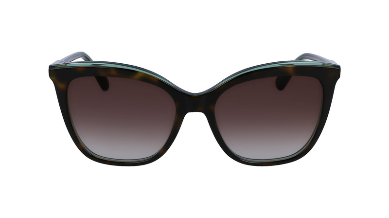Okulary LONGCHAMP LO729S5517215. Okulary przeciwsłoneczne, Kolor zielony. Kobieta.