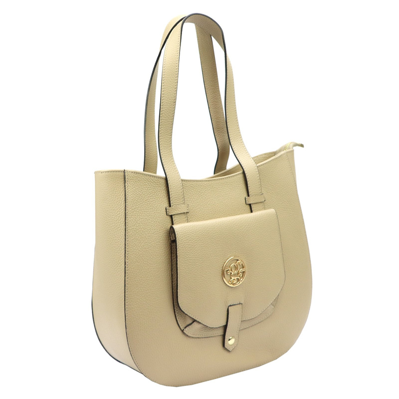 Elegancka Skórzana damska shopperbag torebka na ramię Gregorio z kieszenią