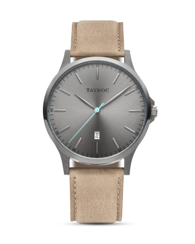 Zegarek TAYROC TXM101. Kwarcowy, Kolor szary. Mężczyzna.