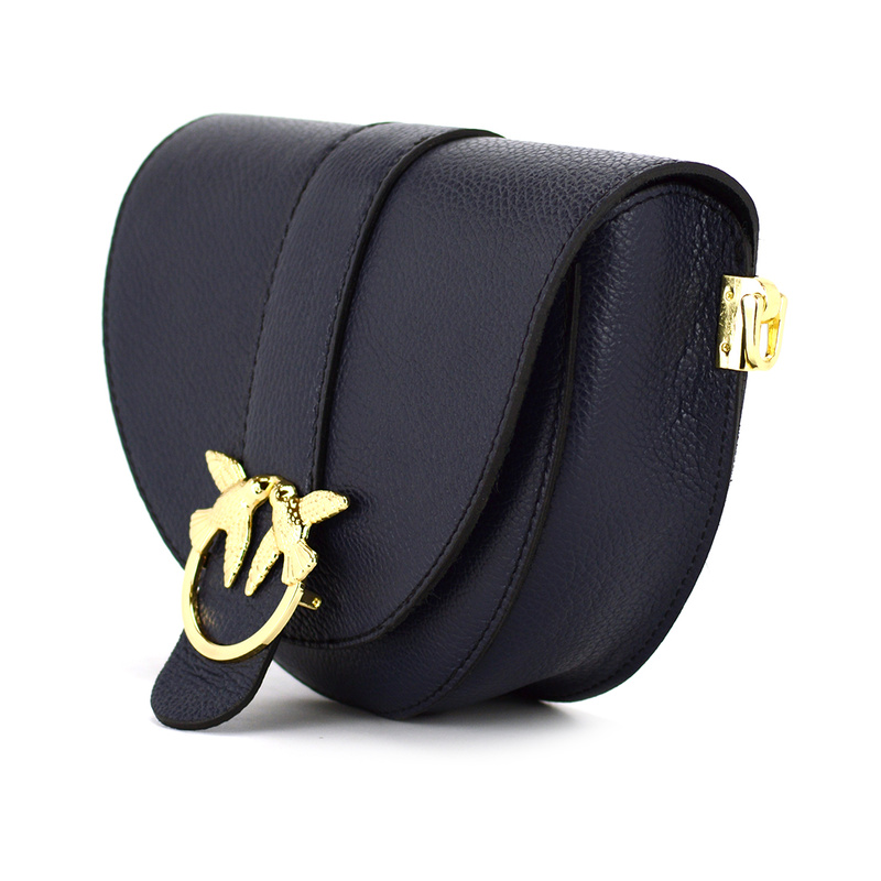 Luka damska listonoszka mała torebka przez ramię skóra naturalna 