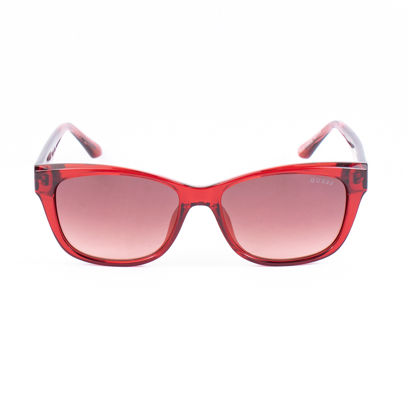 Okulary GUESS GU00145-5466F. Okulary przeciwsłoneczne, Kolor czerwony. Kobieta.