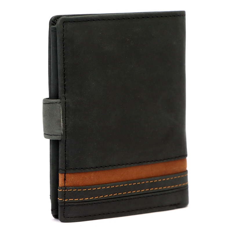 Skórzany męski portfel Nordee HVAL N4L