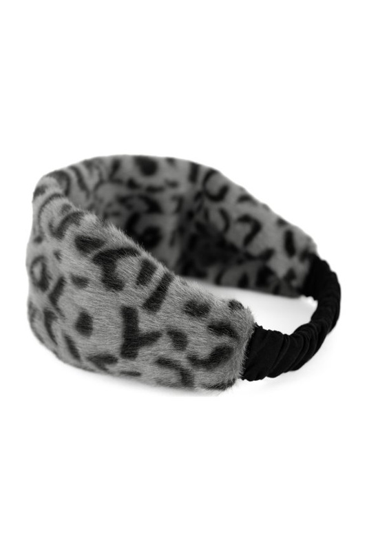 Opaska Fuzzy Leopard