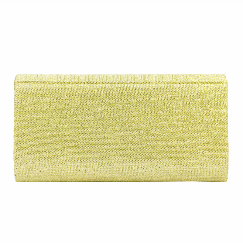 Jessica kopertówka z łańcuszkiem damska wizytowa brokatowa torebka na ramię