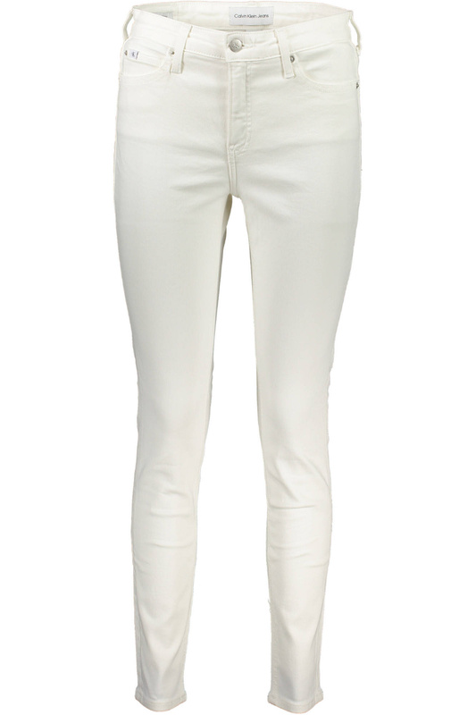 DAMSKIE JEANSY CALVIN KLEIN BIAŁY