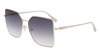 Okulary LONGCHAMP LO173S-723. Okulary przeciwsłoneczne, Kolor złoty. Kobieta.