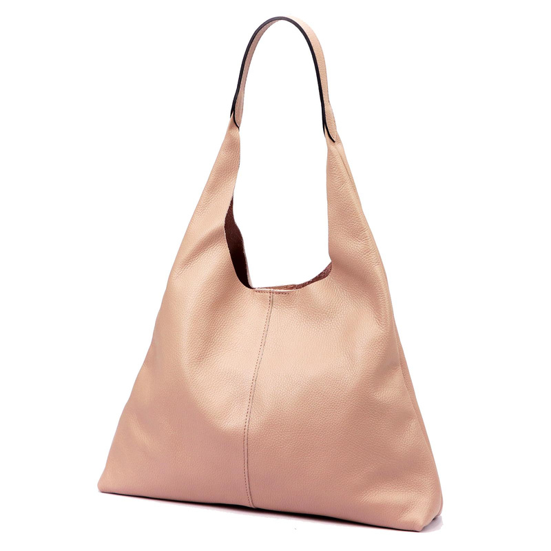 Vera Pelle damska shopperbag skóra naturalna duża torebka na ramię z etui