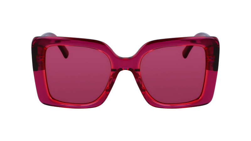 Okulary KARL LAGERFELD KL6126S522054. Okulary przeciwsłoneczne, Kolor czerwony. Kobieta.