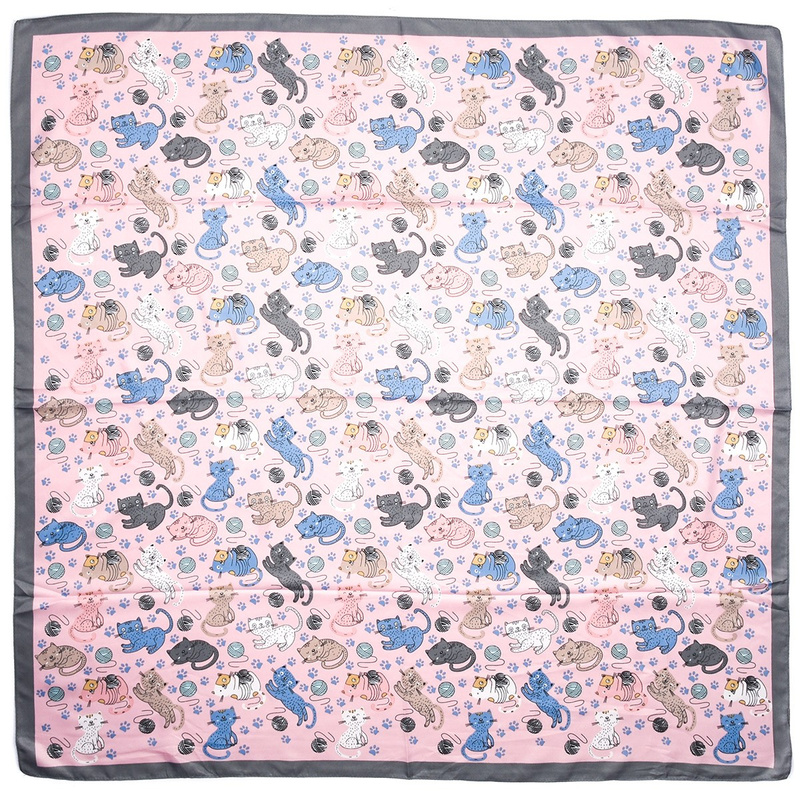 Chusta damska apaszka pod szyję lekka elegancka oryginalna MDB-44