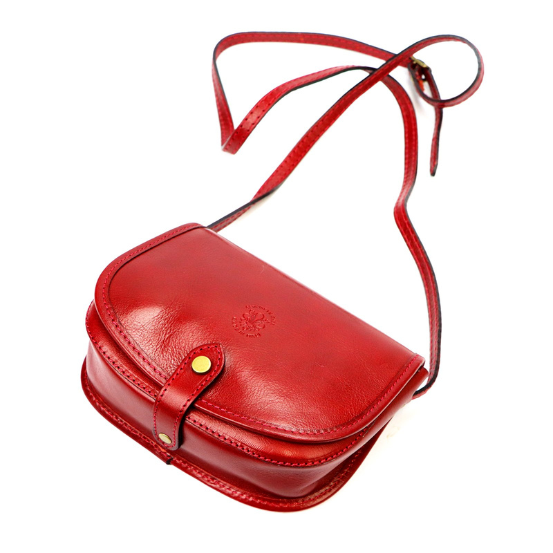 Florence Torebka Skórzana Damska Listonoszka Na Ramię Przez Ramię