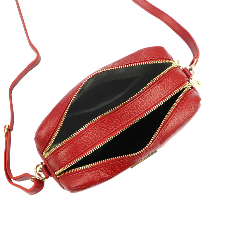 MiaMore miejska damska listonoszka skóra naturalna torebka przez ramię