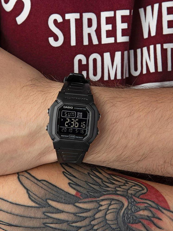 ZEGAREK MĘSKI CASIO W-800H-2A (zd100c) - KLASYKA + BOX