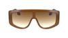 Okulary VICTORIA BECKHAM VB664S-240. Okulary przeciwsłoneczne, Kolor brązowy. Kobieta.
