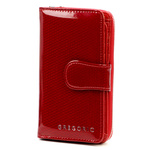 Elegancki skórzany damski portfel marki Gregorio