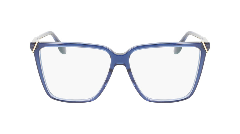 Okulary VICTORIA BECKHAM VB26335613414. EYEGLASSES, Kolor niebieski. Kobieta.