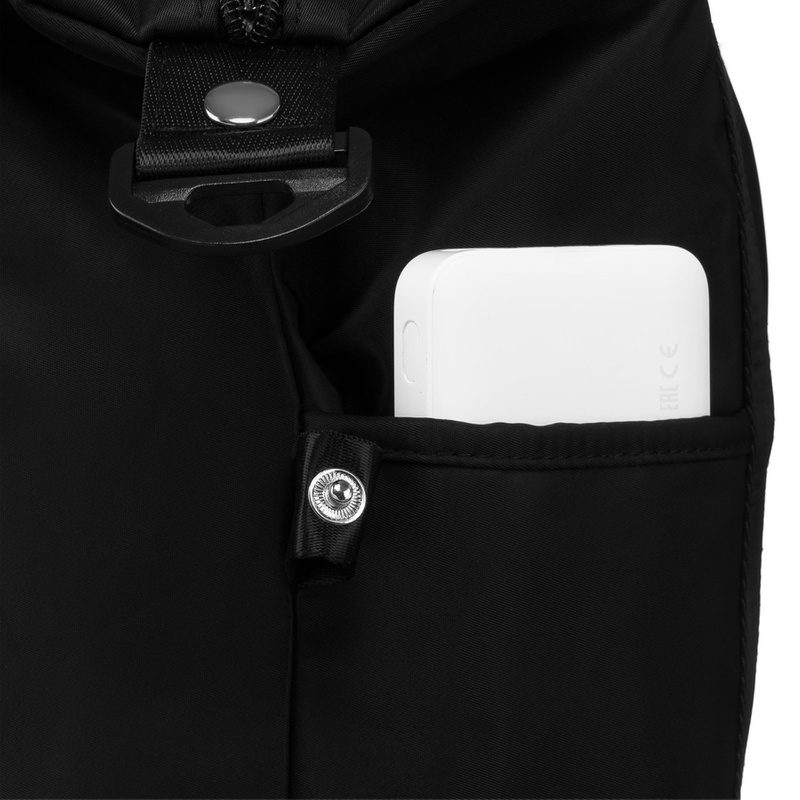 Pojemna torebka miejska z uchwytem na walizkę - Peterson