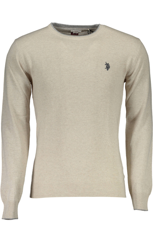 SWETER MĘSKI US POLO BEŻOWY