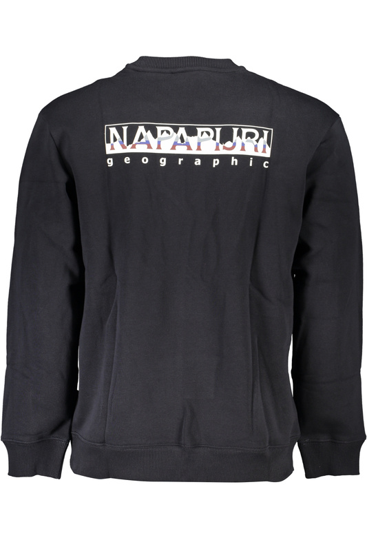 NAPAPIJRI MĘSKA BLUZA BEZ ZAMKU, CZARNA