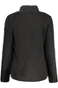 LAURA BIAGIOTTI CZARNA BLUZA DAMSKA Z ROZPINANYM NA ZAMEK