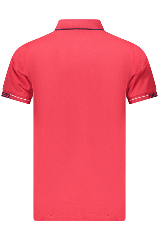 Norway 1963 M�SKA KOSZULKA POLO Z KR�TKIM R�KAWEM CZERWONA