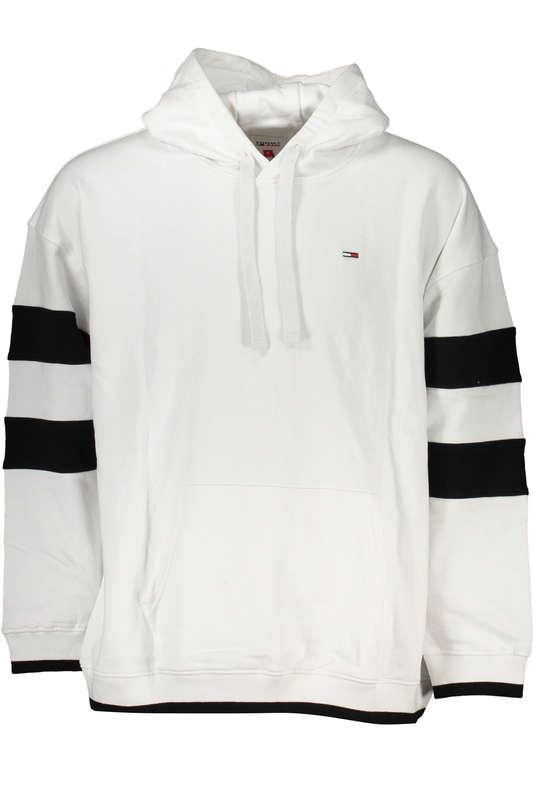 BIAŁA BLUZA MĘSKA TOMMY HILFIGER BEZ ZAMKA
