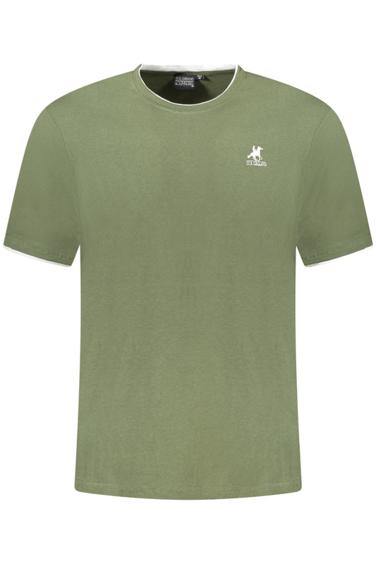 MĘSKA KOSZULKA Z KRÓTKIM RĘKAWEM US GRAND W KOLORZE ZIELONYM