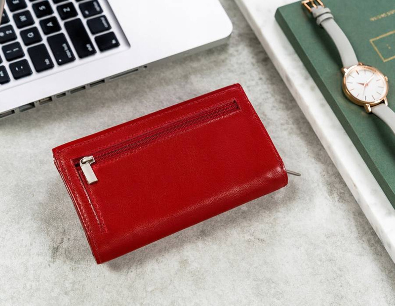 Podłużny damski klasyczny portfel od 4U Cavaldi