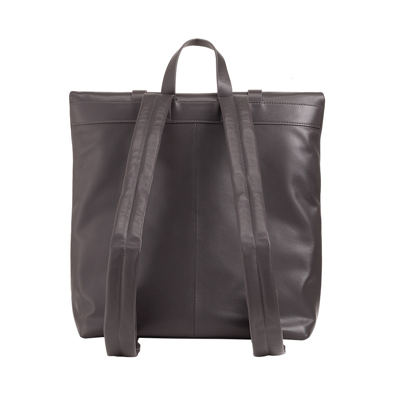 DUDU duży plecak z kieszeniami skóra naturalna plecak miejski