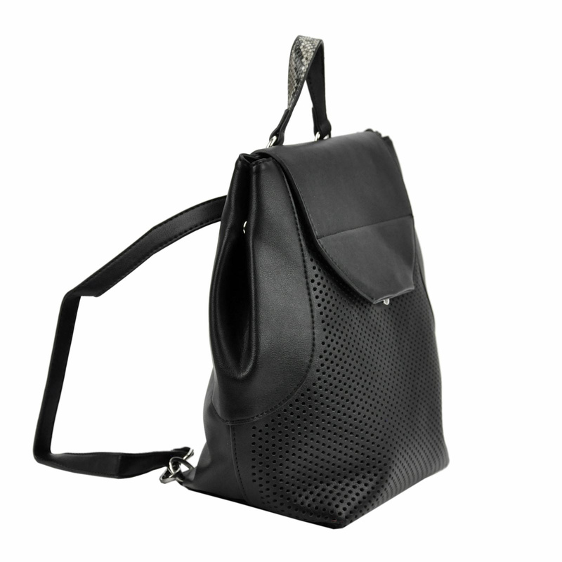 Lookat damski plecak skóra eko miejski plecak z kieszeniami pojemny