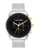 Zegarek CALVIN KLEIN 25200296. Kwarcowy, Kolor czarny. Mężczyzna.