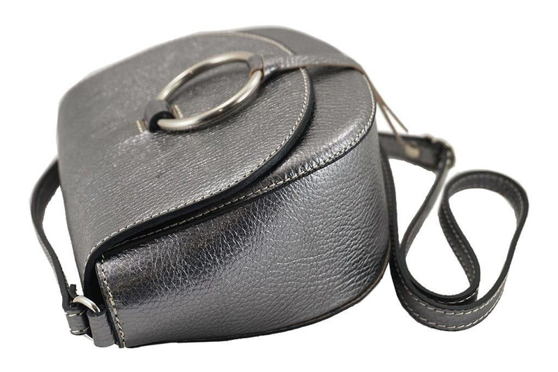 Torebki listonoszki damskie skórzane - Złota