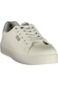 Białe sneakersy damskie Ellesse Milton 001 – srebrne detale